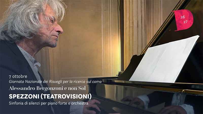 Spezzoni (Teatrovisioni) Sinfonia di silenzi per Piano Forte e Orchestra di e con Alessandro Bergonzoni e non sol
