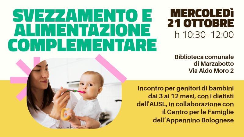 Svezzamento e alimentazione complementare