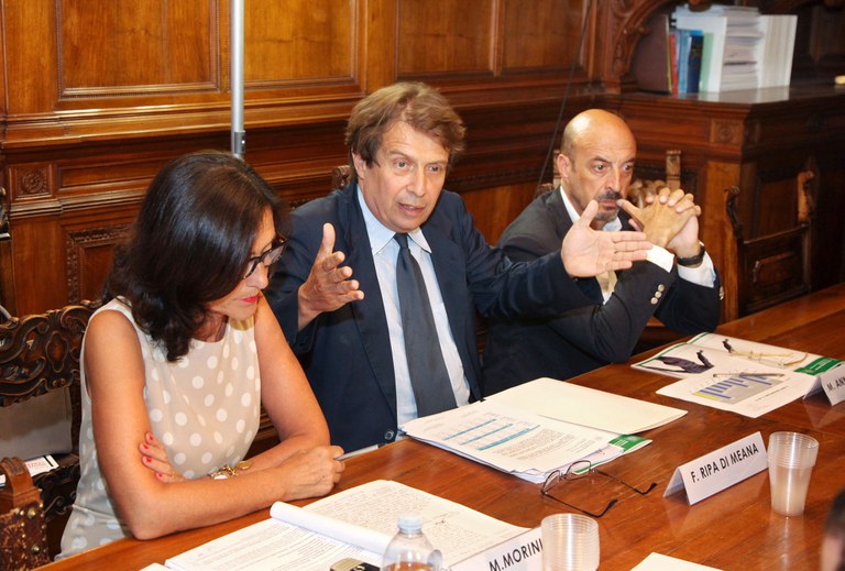  Conferenza stampa di presentazione dell'Accordo tra Azienda Usl di Bologna e Medici di Medicina Generale  - Mara Morini, Francesco Ripa di Meana e Massimo Annicchiarico
