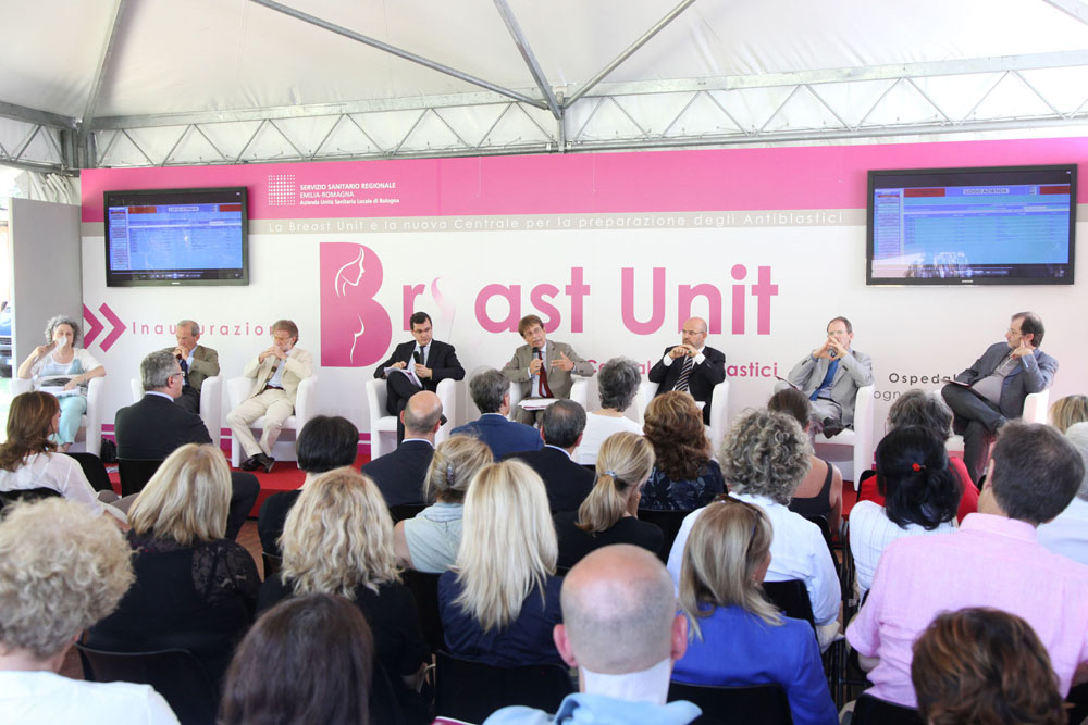 I relatori e la platea