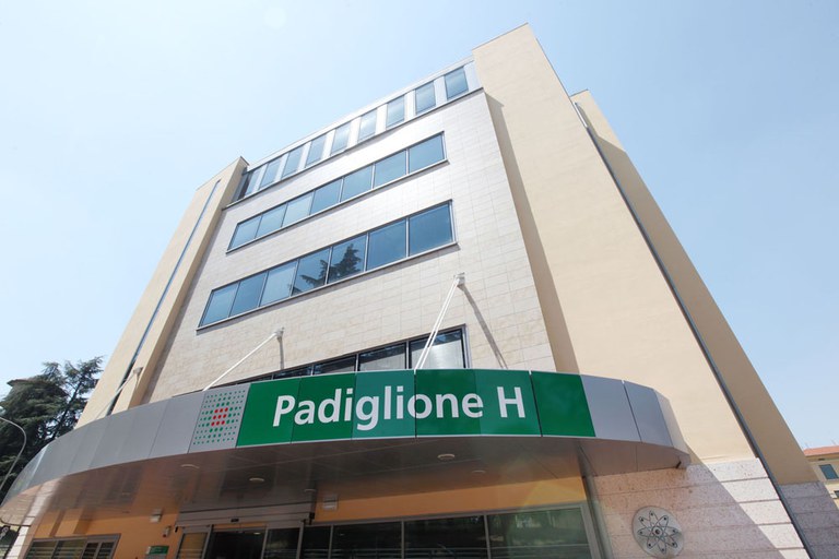 Il Padiglione H dell'Ospedale Bellaria