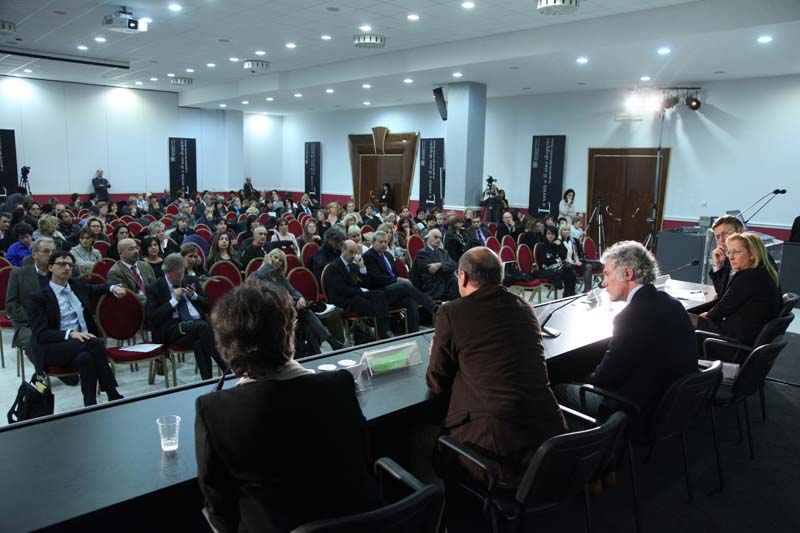 Un momento di discussione