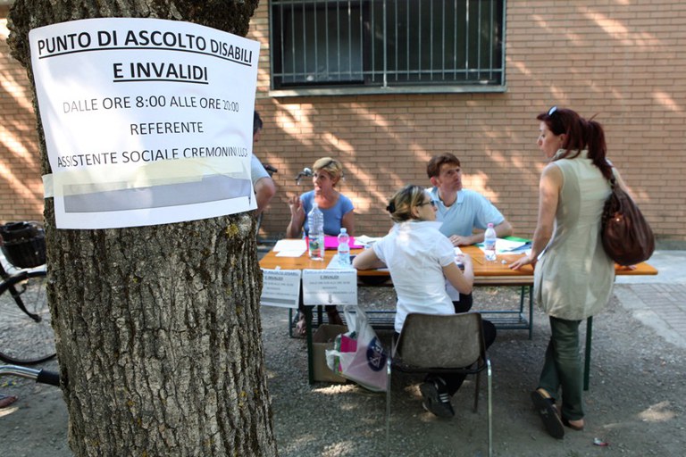 Il punto di ascolto per disabili