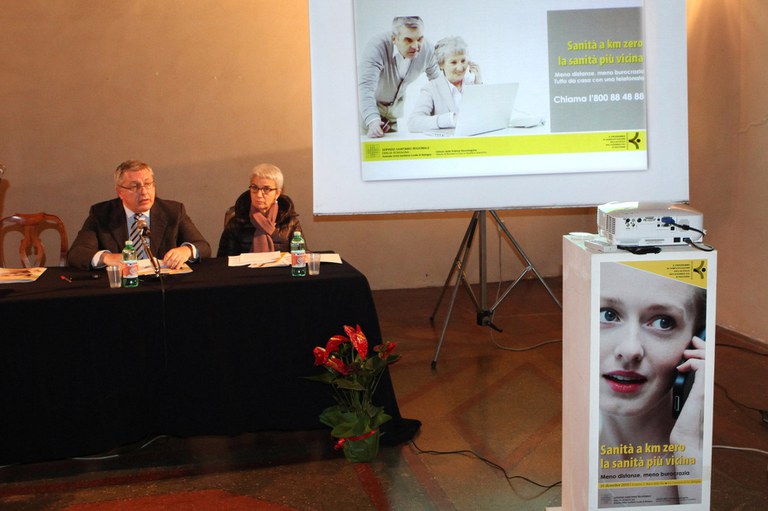 La presentazione, con Luca Baldino e Beatrice Draghetti