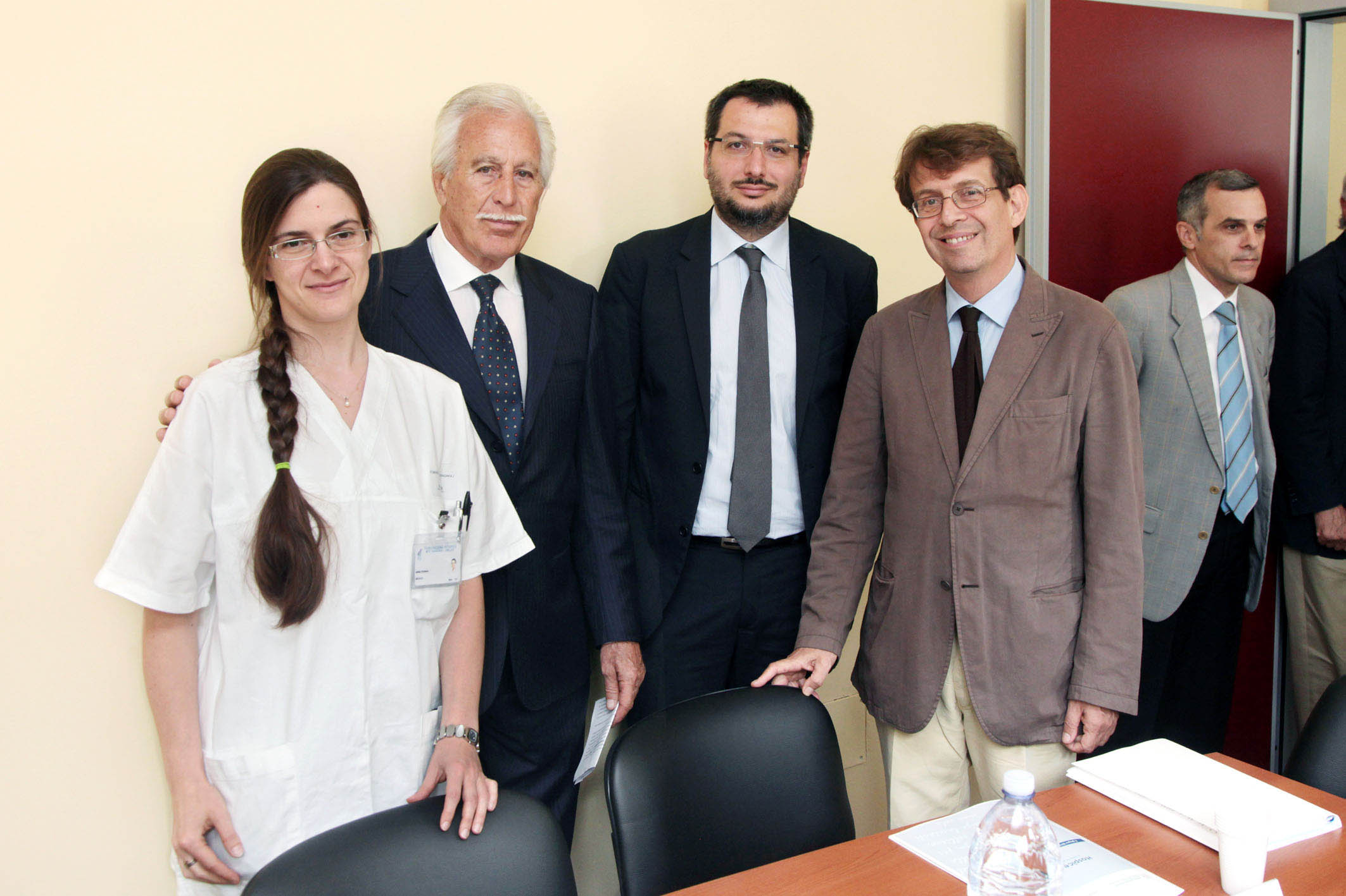 Anna Roman, Giancarlo De Martis, Simone Gamberini e Francesco Ripa di Meana