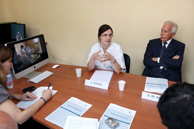 L'intervento della Responsabile Medico Anna Roman