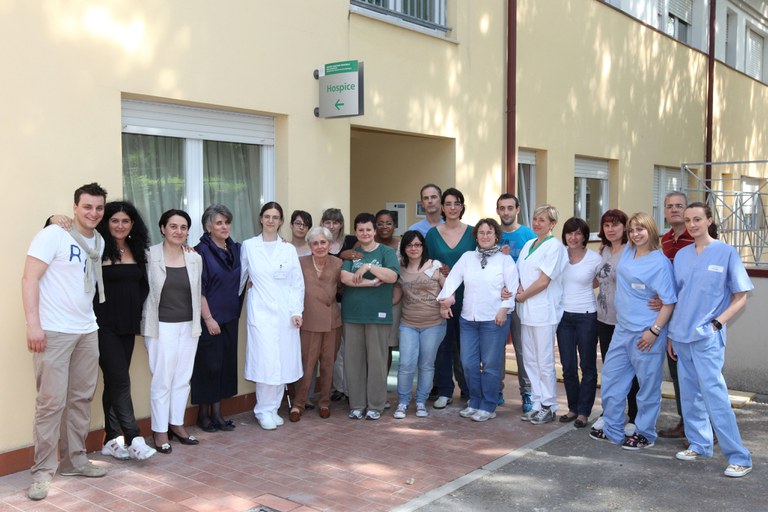 L'Equipe dell'Hospice al completo