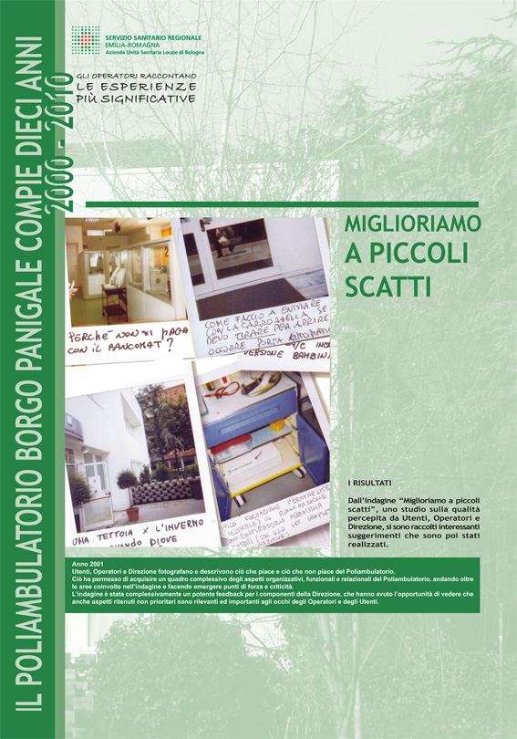 Miglioriamo a piccoli scatti