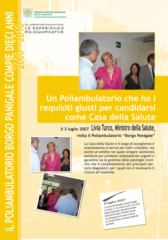 La visita del Ministro della salute