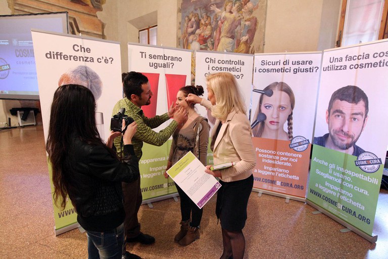 Un momento di preparazione