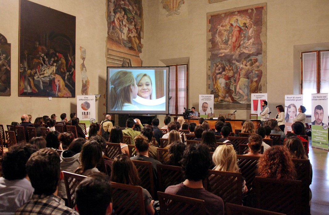 Il pubblico in Sala Farnese