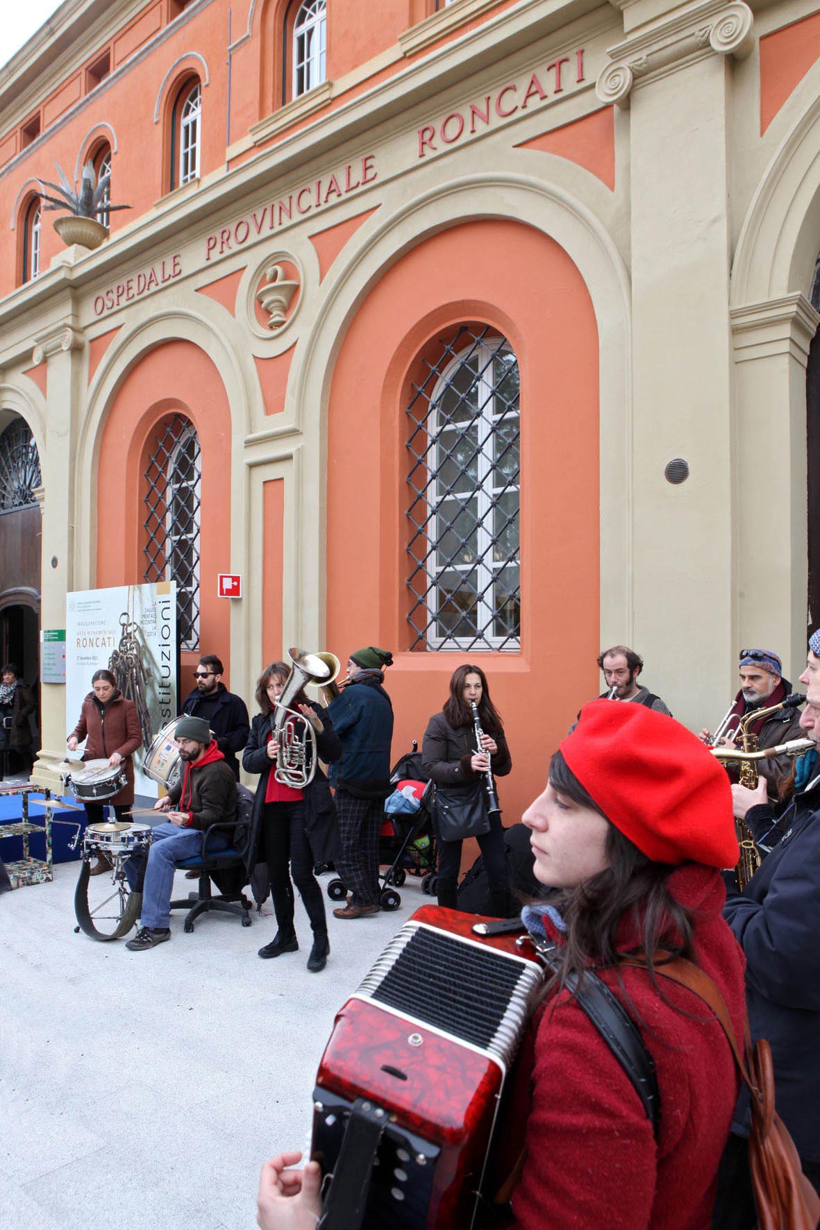 Accoglienza musicale della Banda Roncati