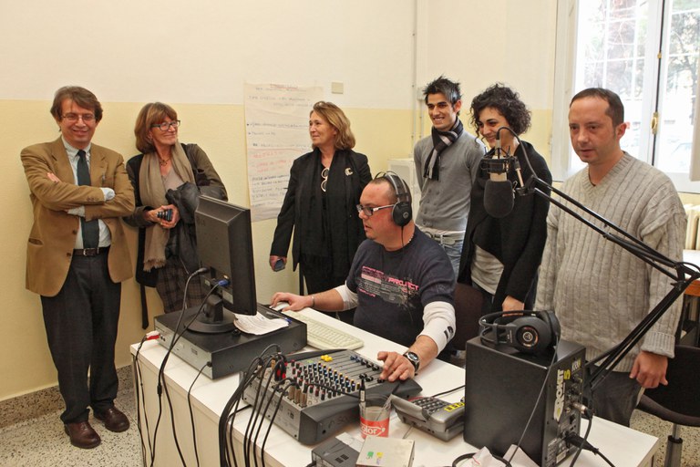 Nello studio di Psicoradio