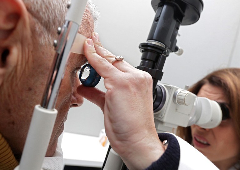 L'esame della testa del nervo ottico