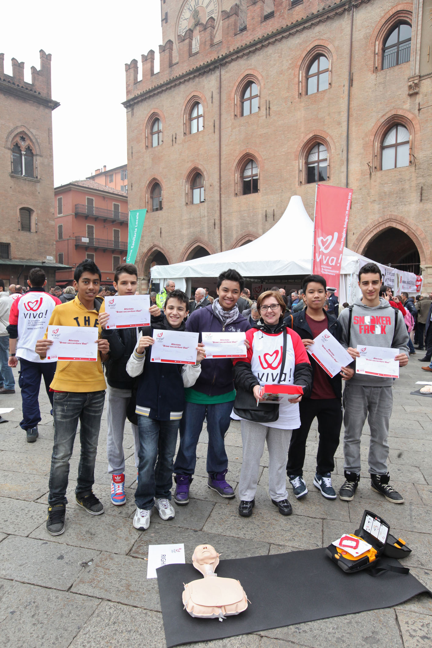 Viva! 2013 in Piazza Maggiore a Bologna