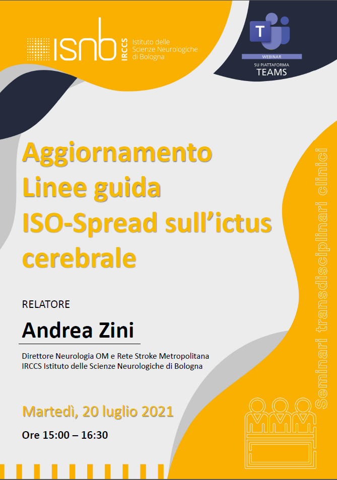 Aggiornamento Linee guida ISO-Spread sull’ictus cerebrale