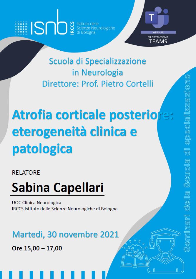 Atrofia corticale posteriore: eterogeneità clinica e patologica