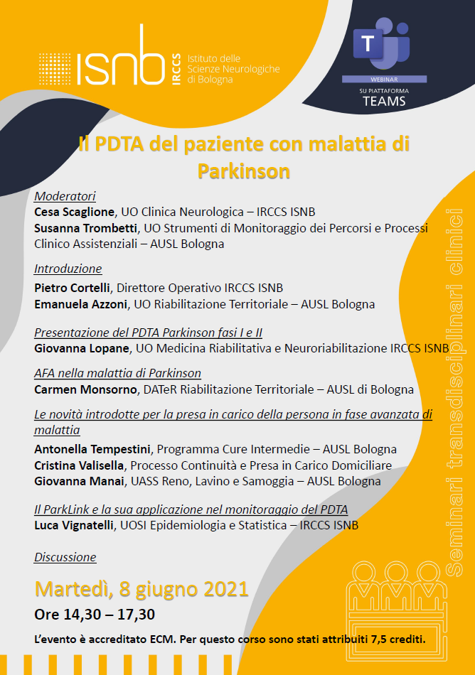 Il PDTA del paziente con malattia di Parkinson