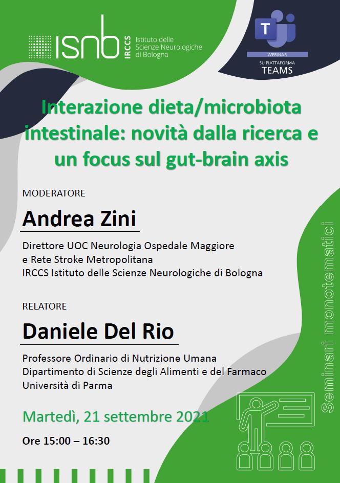 Interazione dieta/microbiota intestinale: novità dalla ricerca e un focus sul gut-brain axis