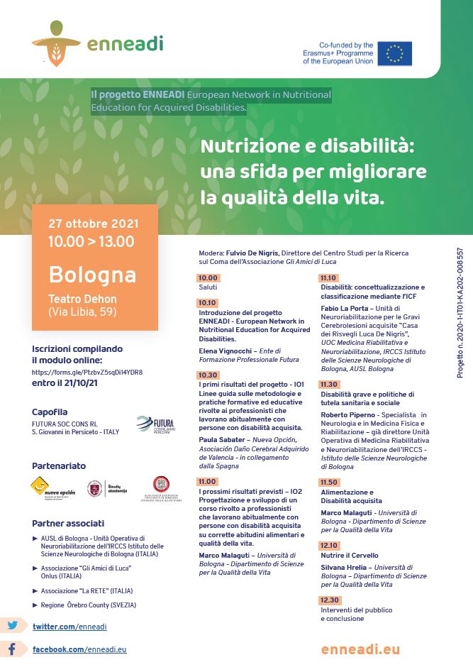 Nutrizione e disabilità: una sfida per migliorare la qualità della vita.