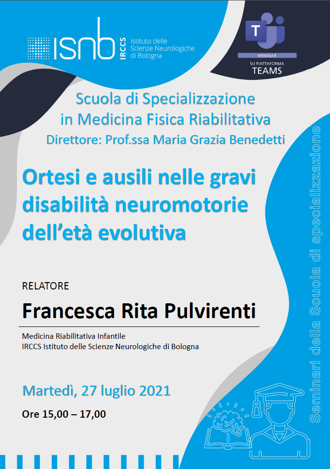 Ortesi e ausili nelle gravi disabilità neuromotorie dell’età evolutiva