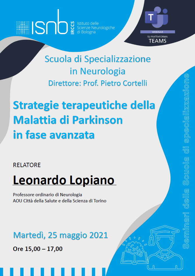 Strategie terapeutiche della Malattia di Parkinson in fase avanzata