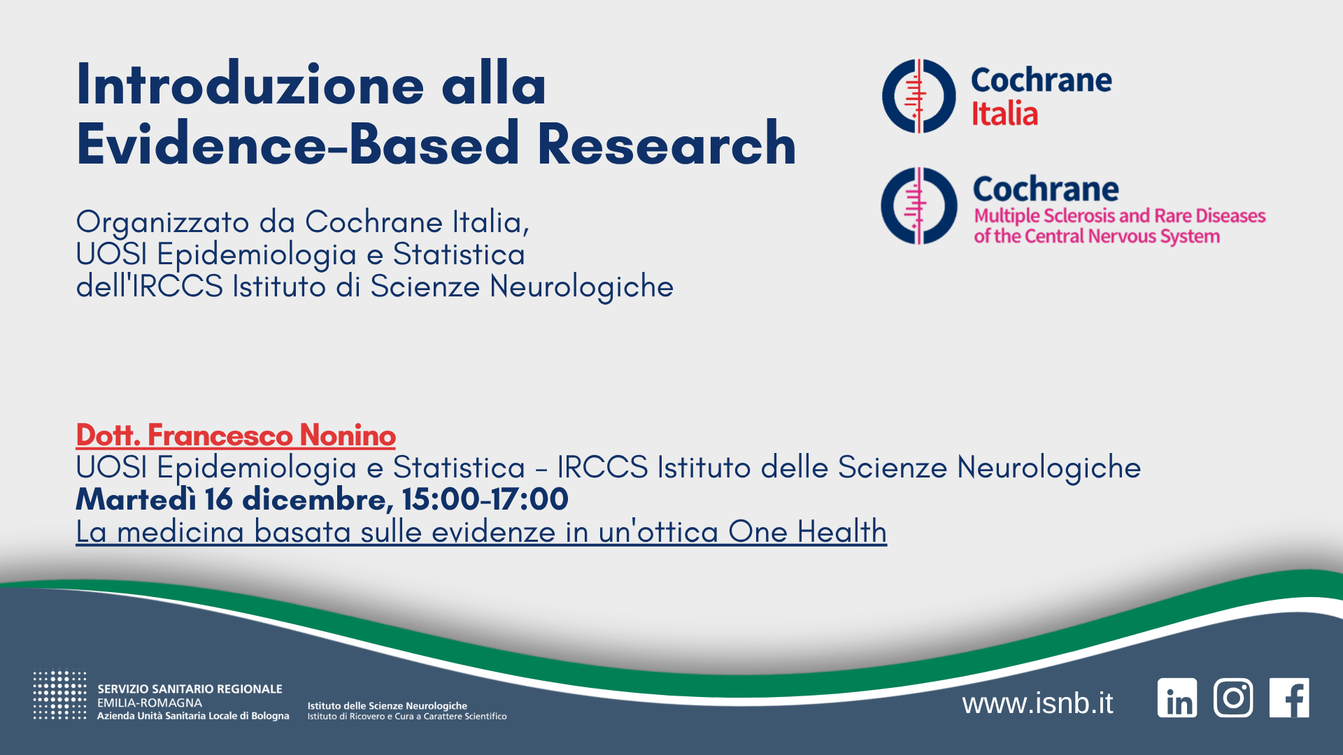 Evidence-Based Research: la medicina basata sulle evidenze in un’ottica One Health