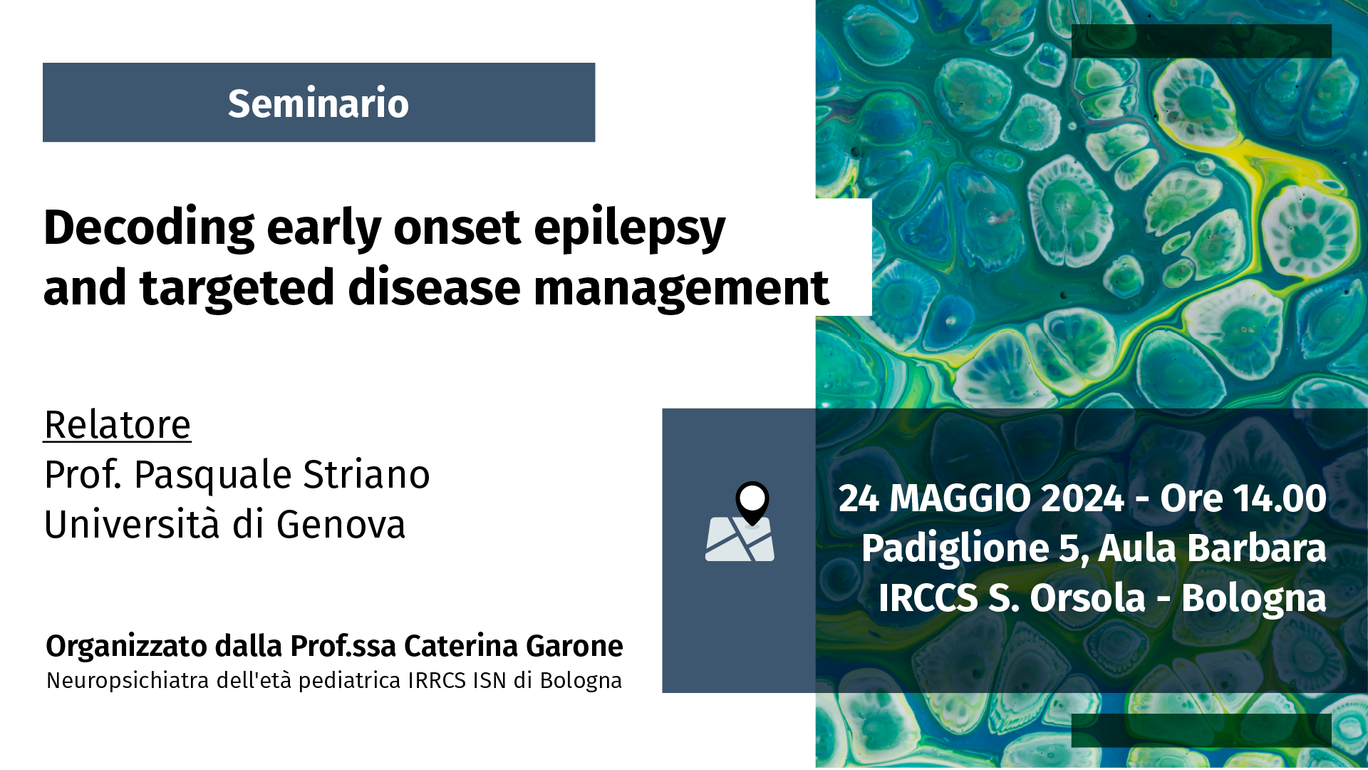 Decoding early onset epilepsy and targeted disease management Decoding early onset epilepsy and targeted disease management