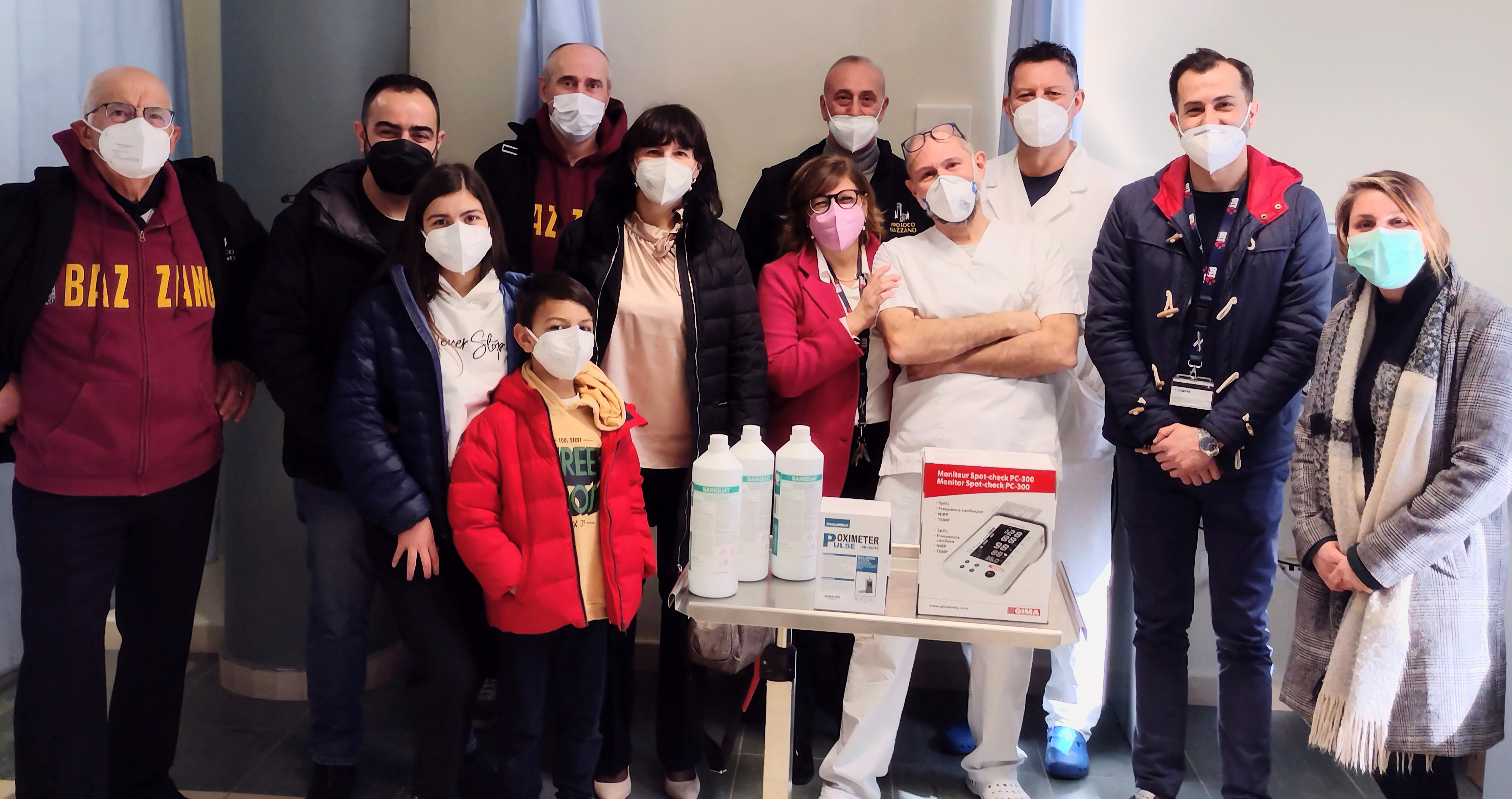 L’associazione Pro Loco di Bazzano dona apparecchiature mediche al Pronto Soccorso dell’ospedale Dossetti