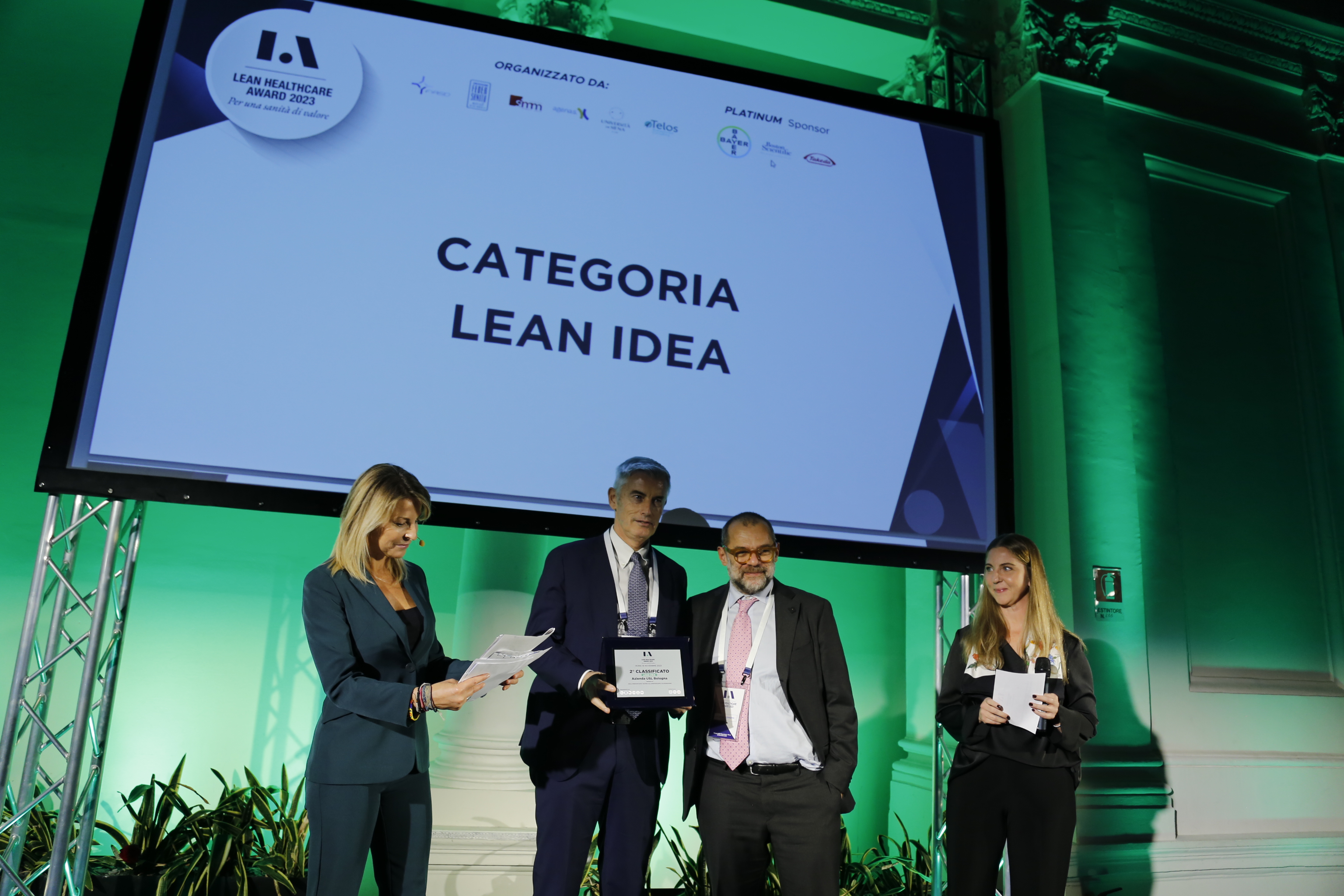 Azienda USL di Bologna premiata al Lean Healthcare Award 2023
