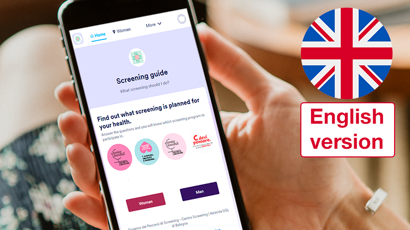 Your screening guide. Online la versione in lingua inglese dell’app di orientamento agli screening dell’Azienda USL di Bologna