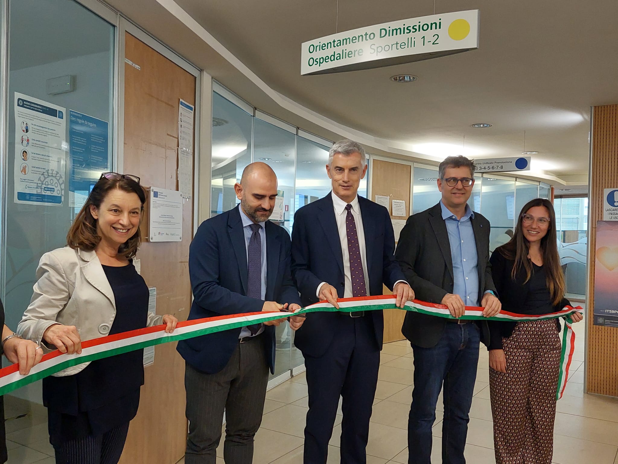 Inaugurato all’Ospedale Maggiore il nuovo Servizio di orientamento alle dimissioni ospedaliere