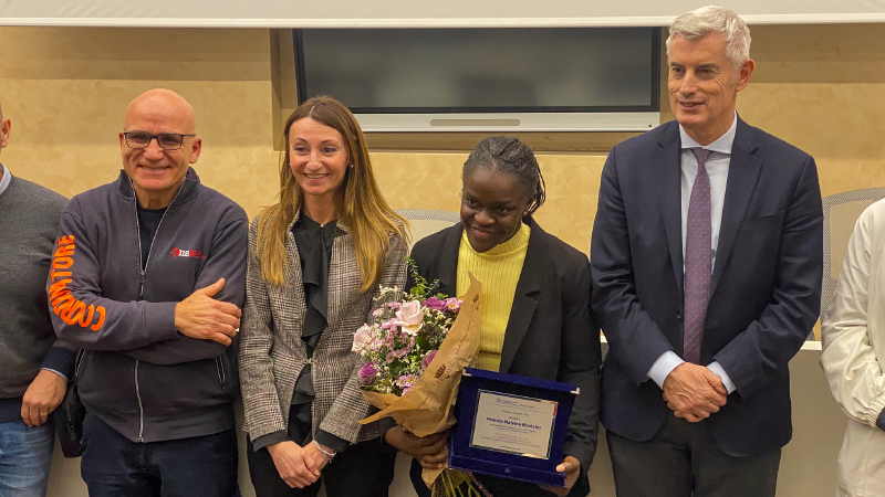 Infermiera del PS del Maggiore e campionessa europea di pugilato Pesi Leggeri