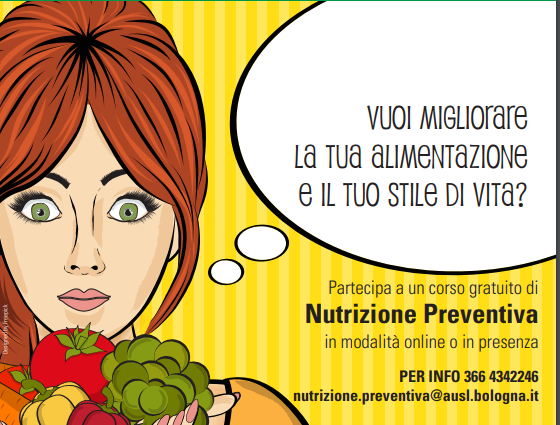 La Nutrizione Preventiva arriva in Appennino: a maggio partirà il primo ciclo di incontri a Vergato