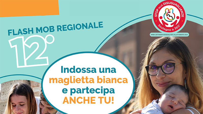 Settimana Mondiale dell’Allattamento “Stop alle disuguaglianze – Sostegno a 360°" Settimana Mondiale dell’Allattamento “Stop alle disuguaglianze – Sostegno a 360°"