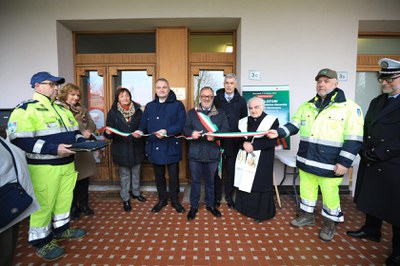 Taglio del nastro ambulatori MMG a Mascarino
