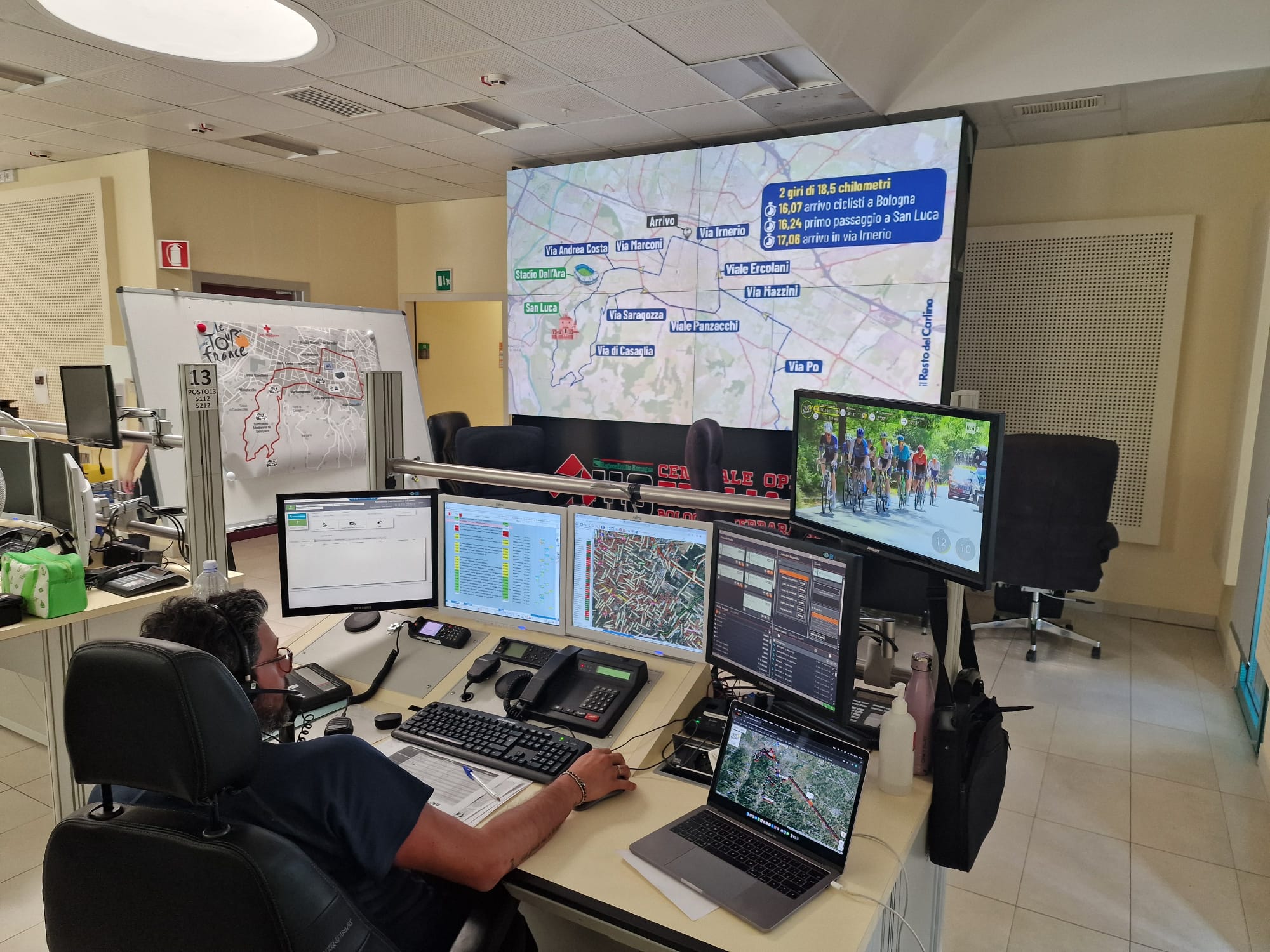 Tour de France oltre 100.000 lungo il percorso in città. L'impegno della Centrale Operativa 118 per garantire i soccorsi e la sicurezza dell'evento