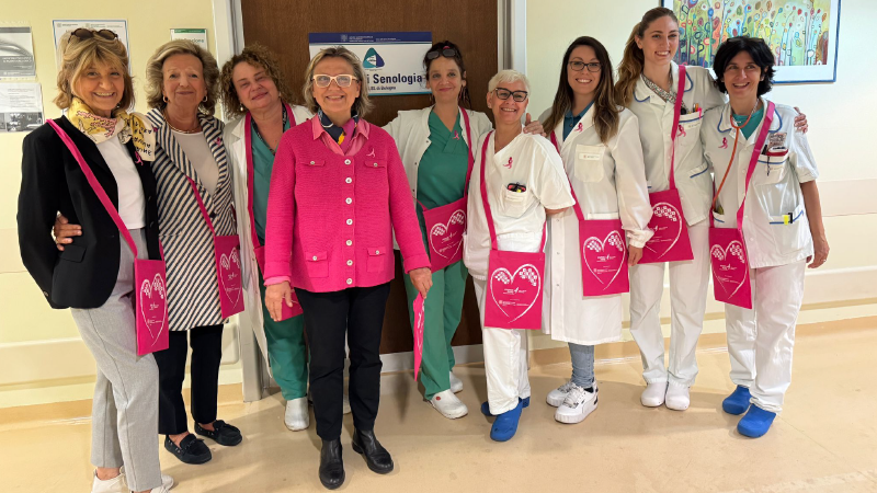 1.000 pink bag per le donne operate al seno. Komen sempre al fianco della Breast Unit dell’Azienda USL di Bologna