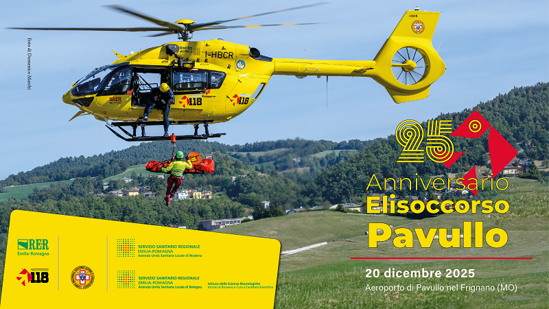 25° anniversario dell'Elisoccorso di Pavullo