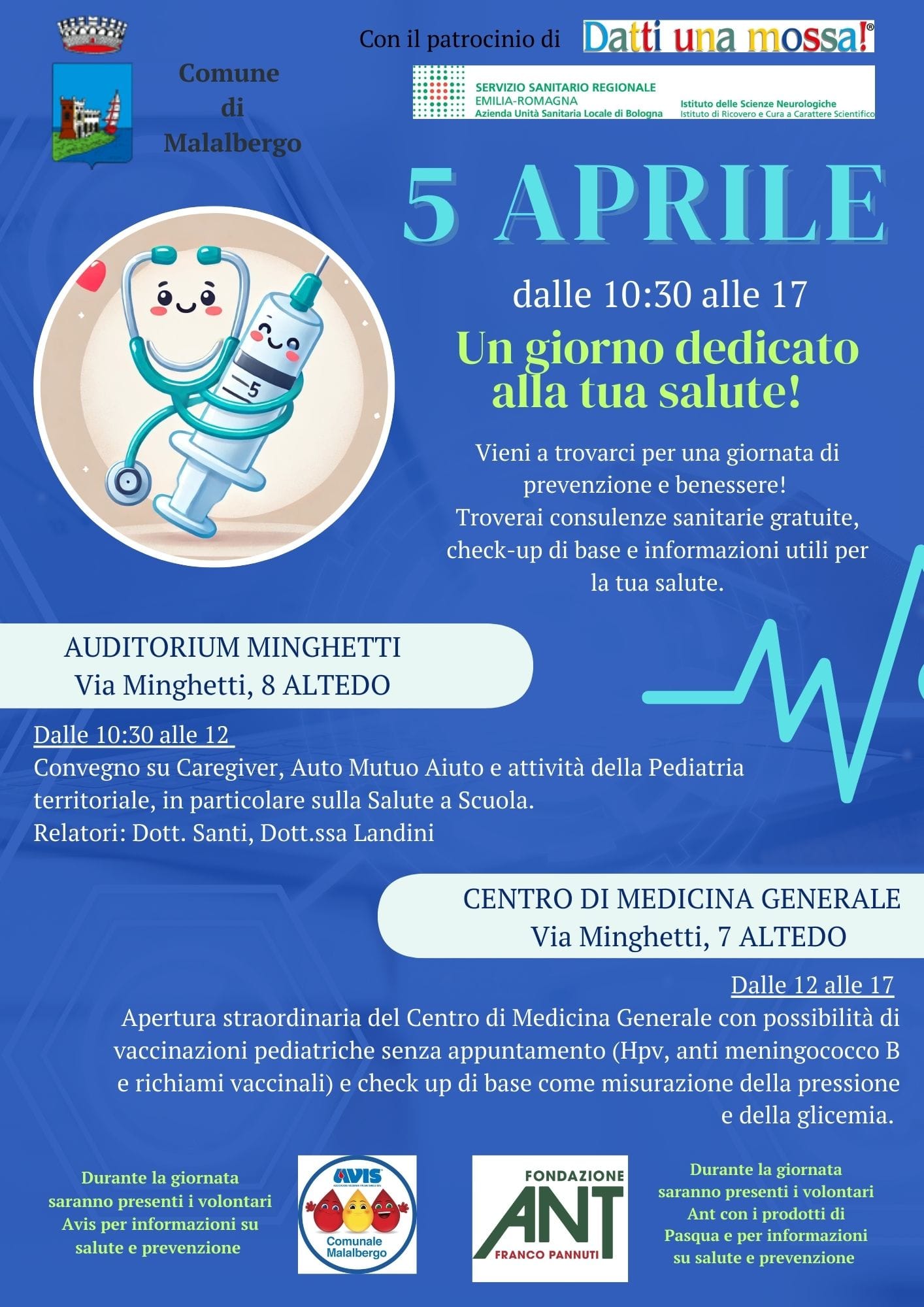 Il 5 aprile ad Altedo