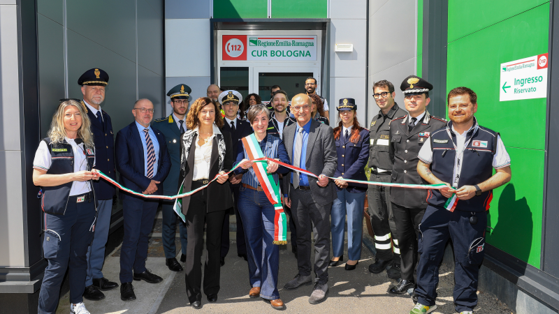 Inaugurata la Centrale Unica di Risposta (CUR) 112 di Bologna all’ospedale Maggiore
