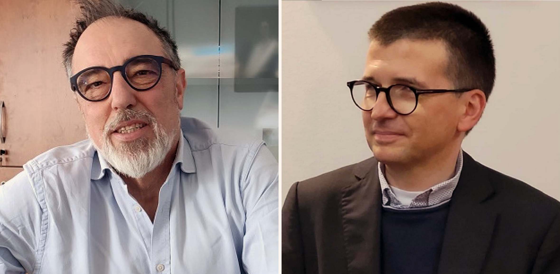 Michele Meschi e Stefano Carlini sono rispettivamente il nuovo Direttore Sanitario e il nuovo Direttore Amminstrativo dell’Azienda USL di Bologna