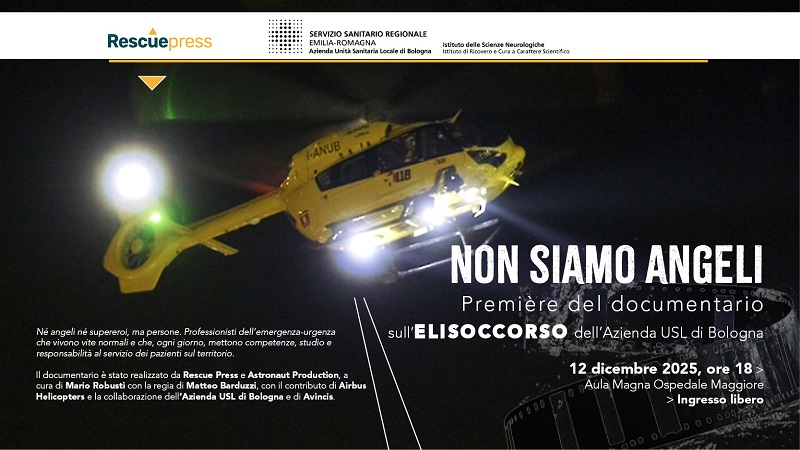 Non siamo angeli. Un documentario sui professionisti dell’elisoccorso di Bologna
