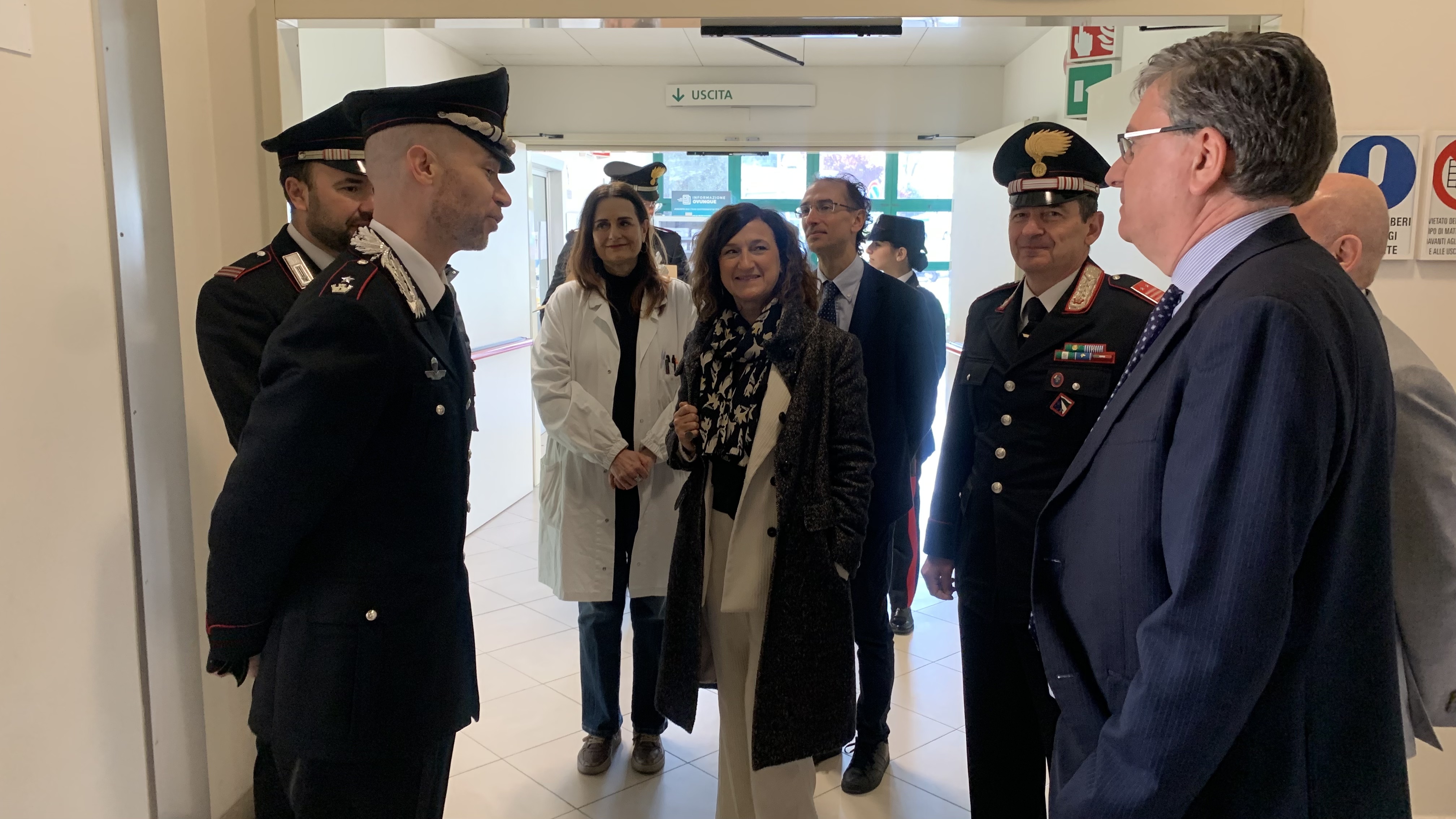 Carabinieri all'IRCCS ISNB