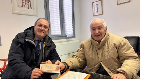 Se ne è andato Otello Palmieri, ultimo partigiano della Valsamoggia, e benefattore dell'ospedale di Bazzano