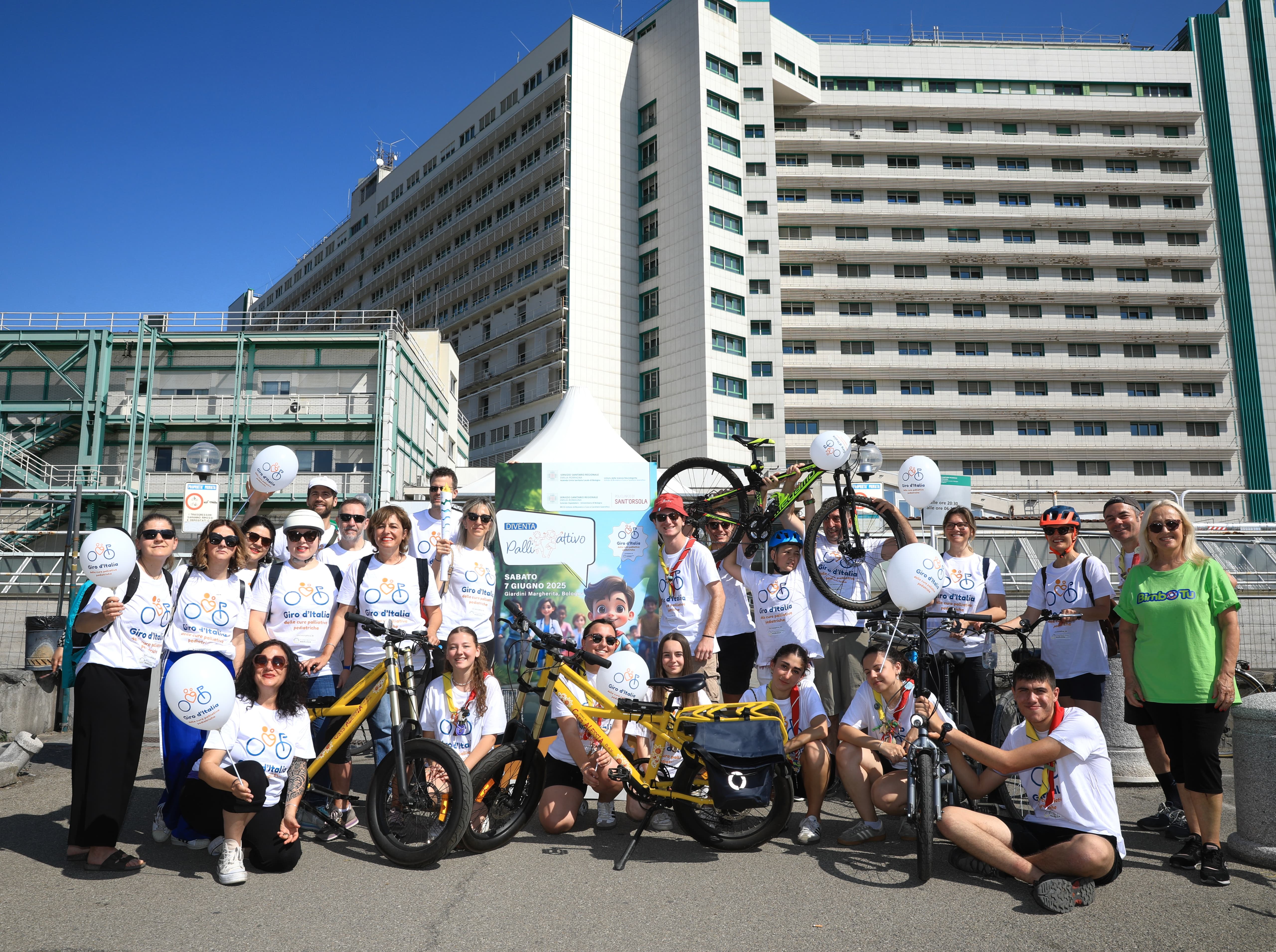 Tappa a Bologna per il Giro d’Italia delle Cure Palliative Pediatriche