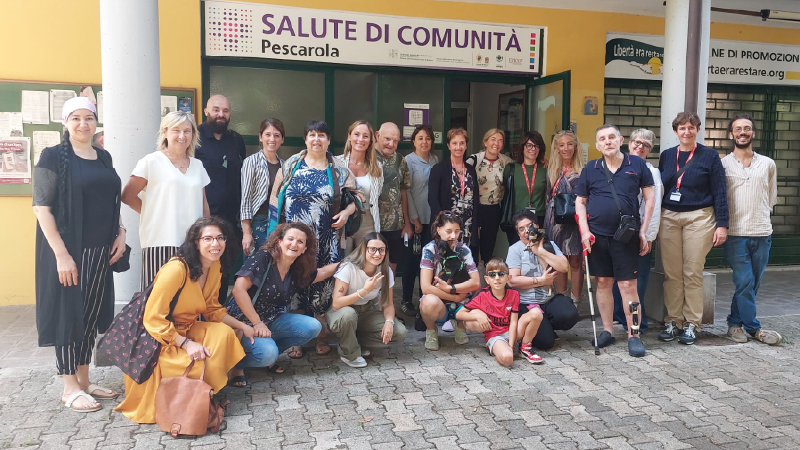 Visita alle Microaree di Bologna dell’ASST Nord Milano per conoscere le esperienze di salute di prossimità nei quartieri di Bologna