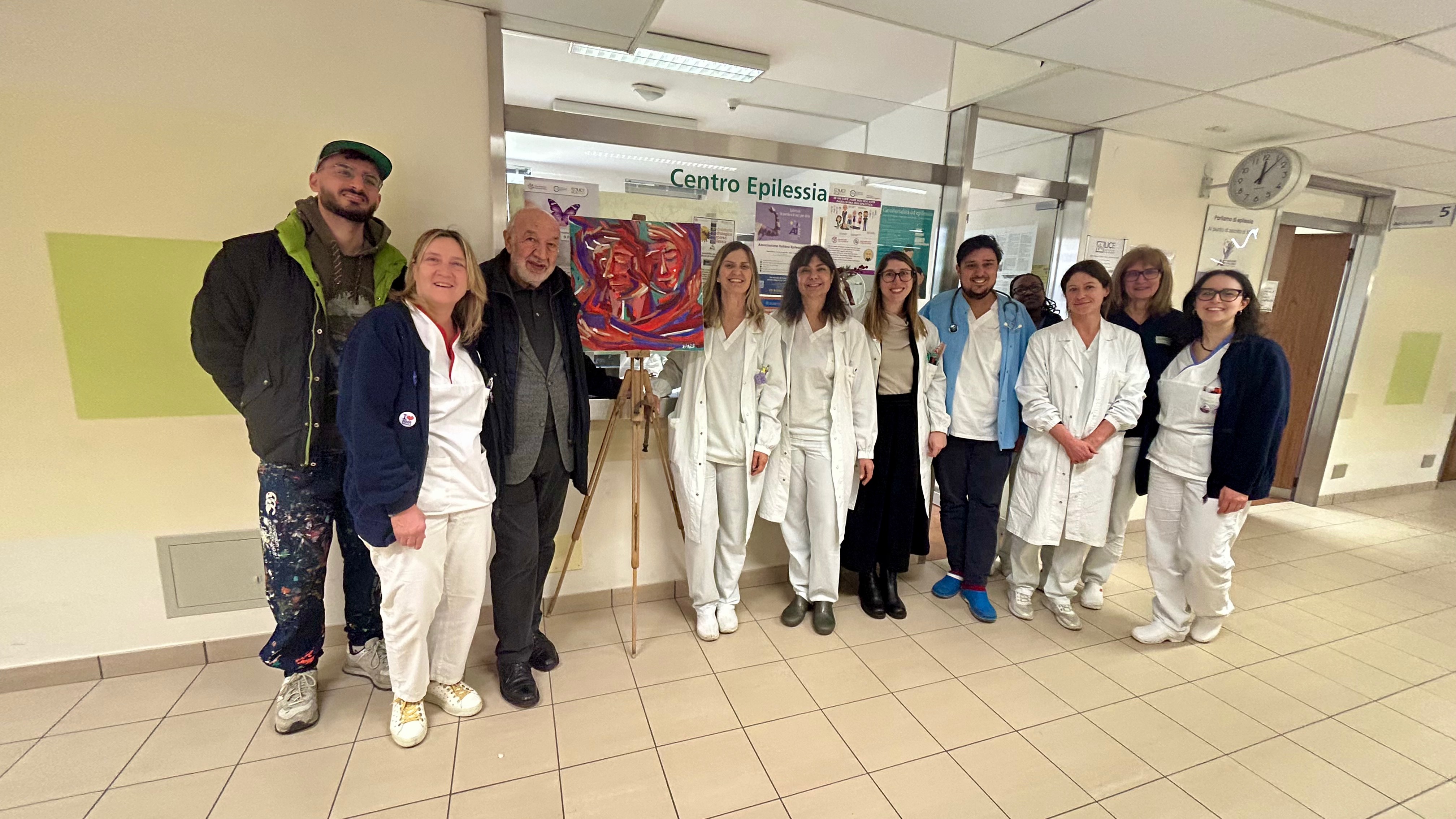 Arte e colore contro i pregiudizi sull'epilessia: al Bellaria il live painting di Hazkj
