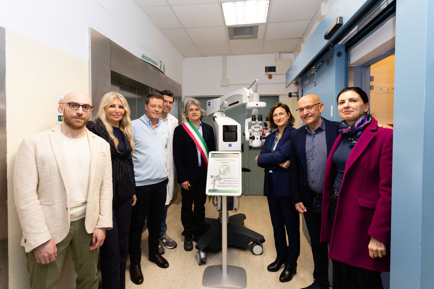 Gruppo microscopio