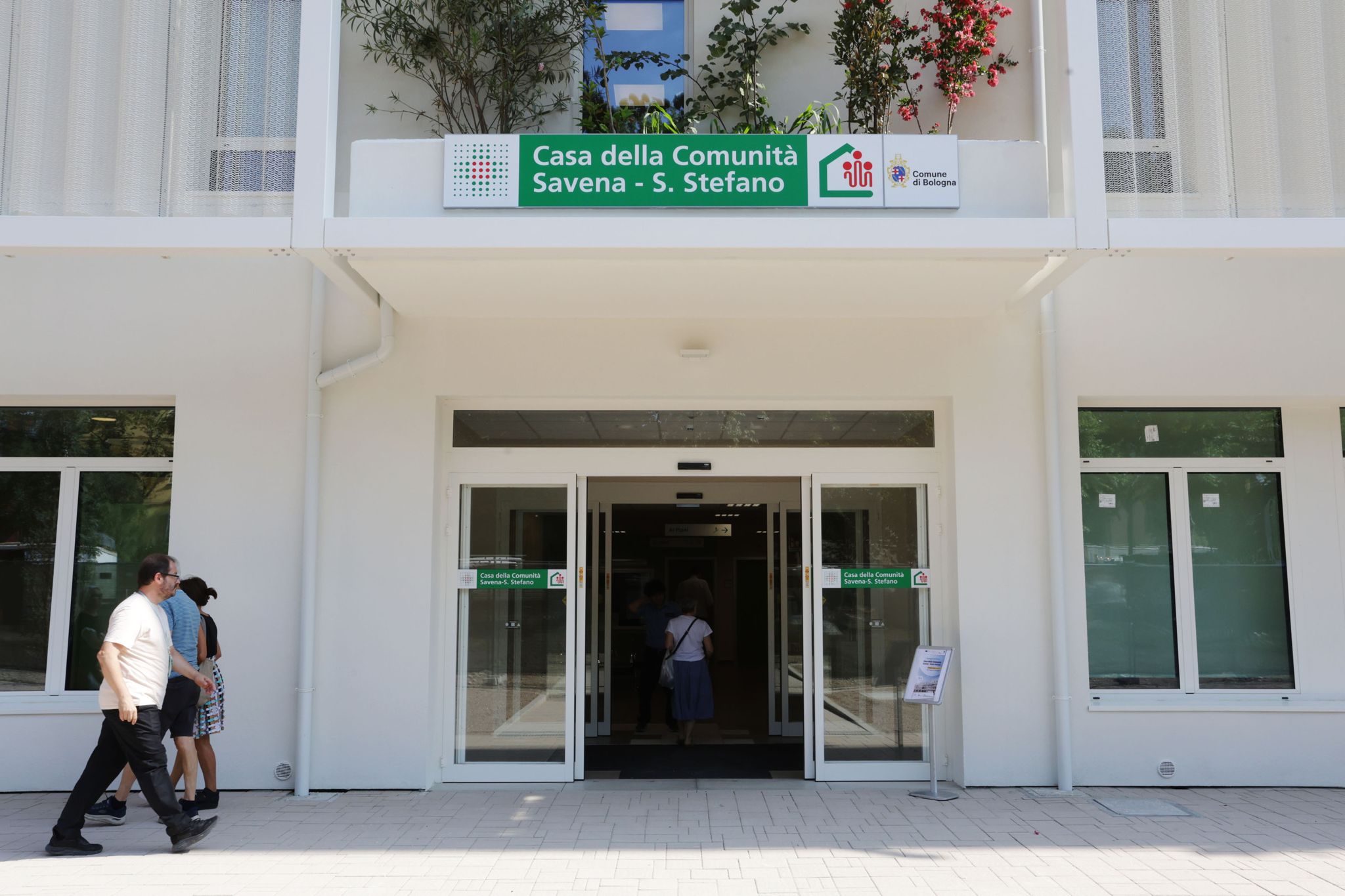 L'inaugurazione della Casa di Comunità Savena Santo Stefano